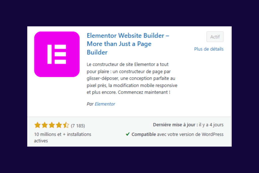 elementor pro gratuitement