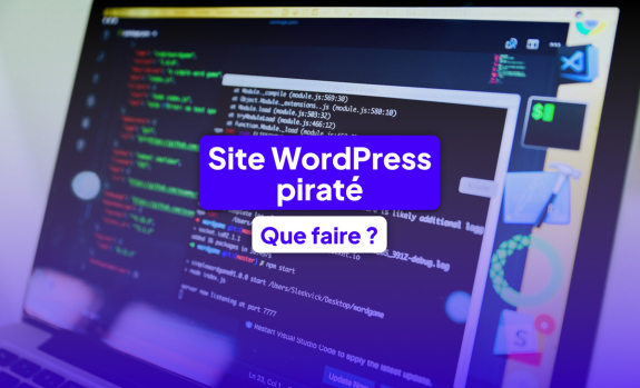 site wordpress piraté